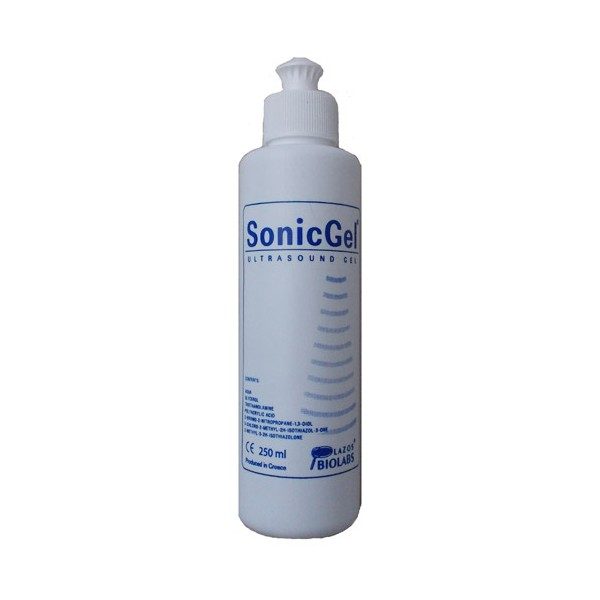 Ζελέ Υπερήχων Lazos Biolabs Sonic Gel 250ml Canimed Together We Can